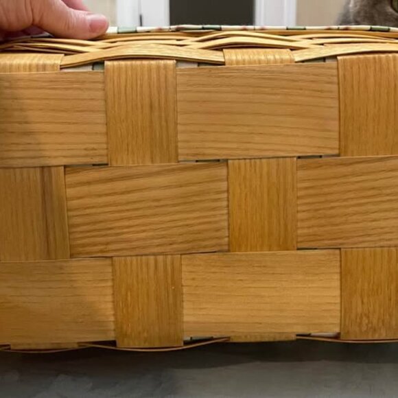 Set of 3 Peterboro Fabric Lined Baskets - Picture 7 of 10